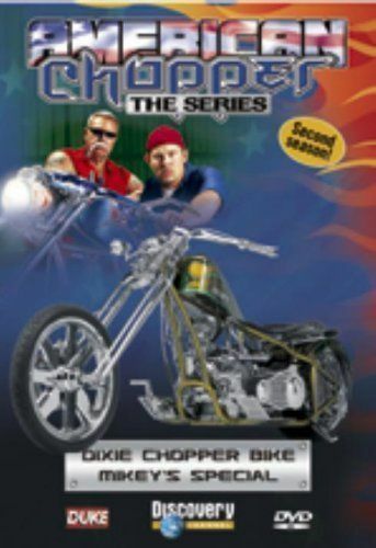 American Chopper Dixie Chopper Bike Mickey's Special New DVD Orange