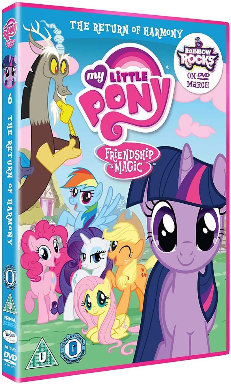 My Little Pony: The Return of Harmony DVD (2015) Stephen Davis Family Movie