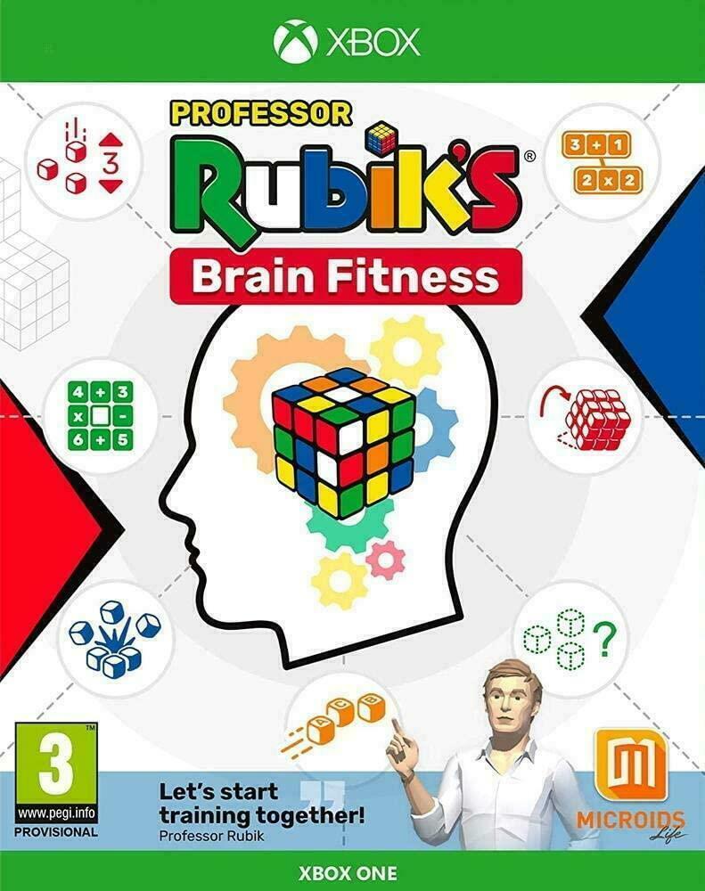 Professor Rubik's Brain Fitness Xbox One / Xbox Series X Game BRAIN TRAINING NEW