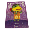 ANIMAL CROSSING AMIIBO SERIES 4 LEILANI 308 Wii U Switch 3DS GIFT IDEA CARD NEW