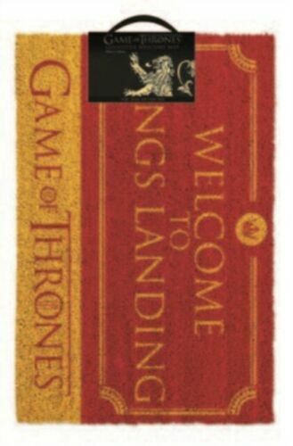 Game Of Thrones - Welcome To Kings Landing Door Mat - MERCH - GIFT IDEA - NEW