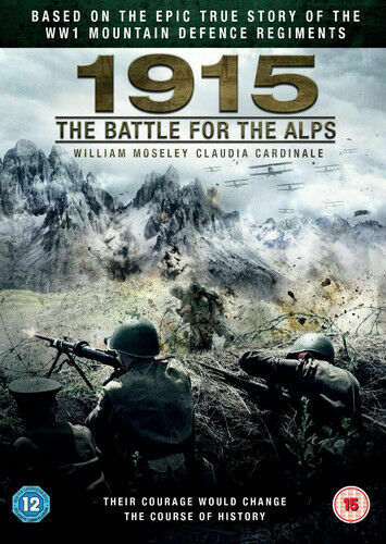 1915 - Battle for the Alps DVD (2015) William Moseley Movie War Gift Idea NEW