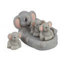Ravensden Baby Boys Girl Kids Bath Floating Toy Set Mummy Baby Set Grey Elephant