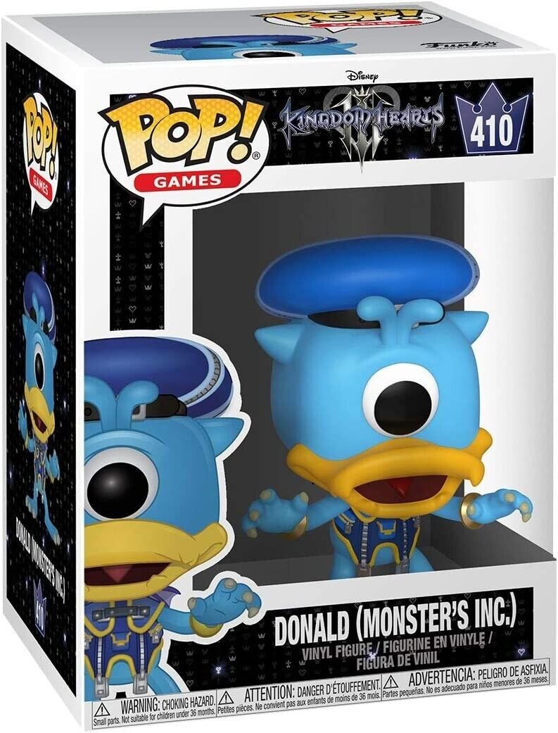 Pop Disney Kingdom Hearts 3 Donald Vinyl Figure GIFT IDEA NEW BOXED UK STOCK