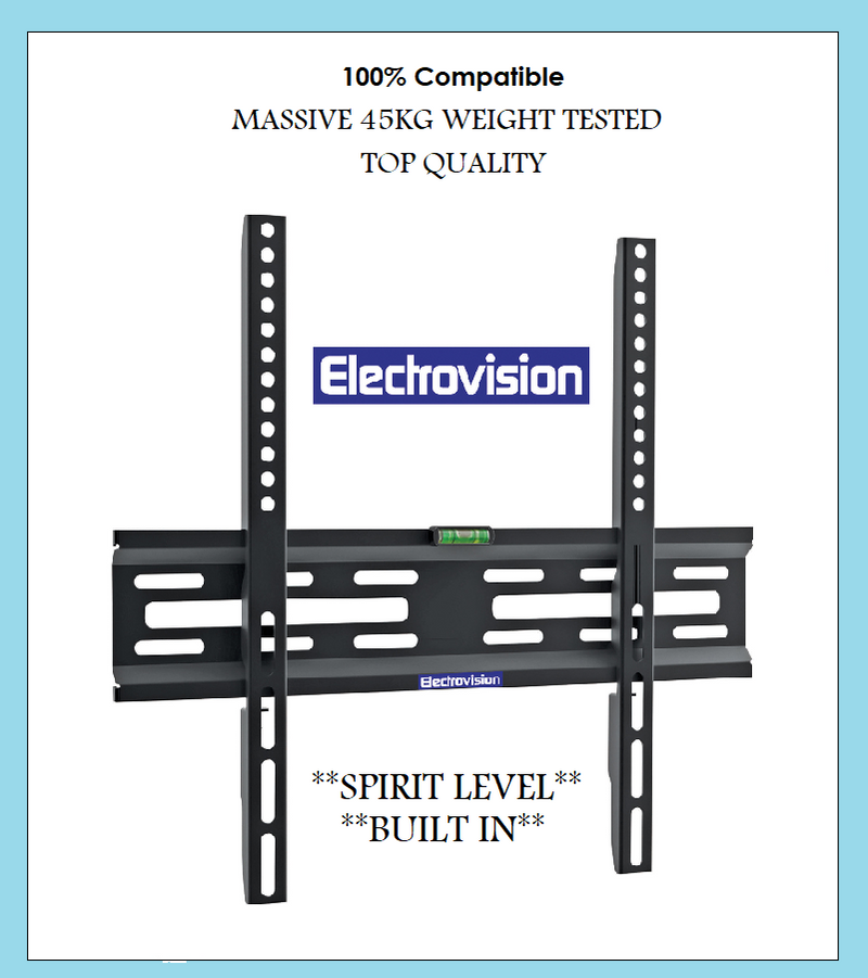 HISENSE 43E7HQTUK TV Bracket Slimline Wall Mount 43" TV STRONG QUALITY