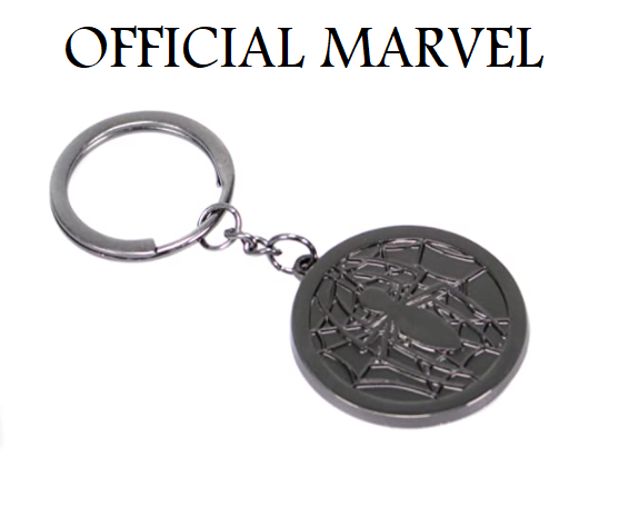 SPIDERMAN MARVEL COMICS WEB KEY RING CHAIN KEYRING OFFICIAL GIFT IDEA NEW STOCK