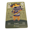 ANIMAL CROSSING AMIIBO SERIES 2 COACH 126 Wii U Switch 3DS GIFT IDEA CARD NEW