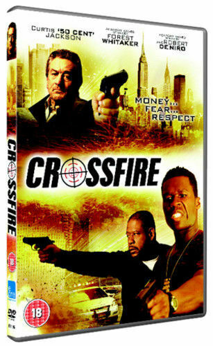 Crossfire DVD (2012) Robert De Niro 50 cent Forest Whitaker Movie Gift Idea NEW