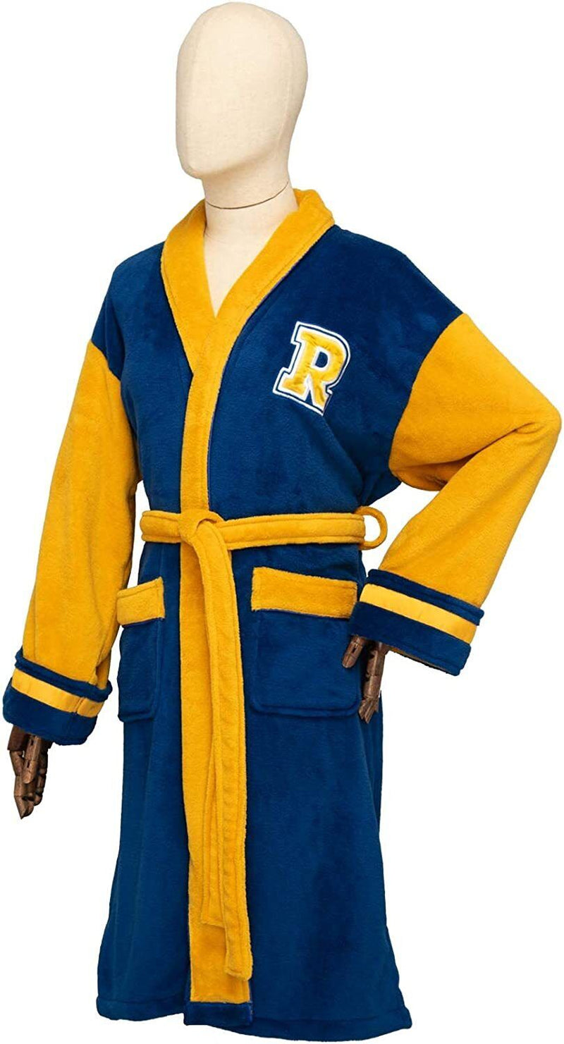 Groovy Archie Bomber Blue And Yellow Riverdale Hoodless Ladies Robe GIFT IDEA