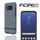 Incipio Samsung Galaxy S8 Esquire Phone Case Slim Fabric Tough Back Cover Blue