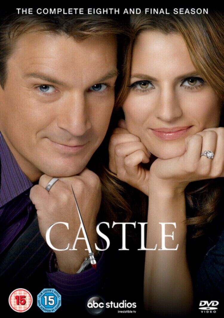 Castle The Complete Eighth Season [15] DVD - Nathan Fillion GIFT IDEA TV SHOW