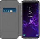 Incipio Wallet Flip Case Phone Cover Samsung Galaxy S9 / S9+ Plus Clear/Gray