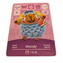 ANIMAL CROSSING AMIIBO SERIES 2 WENDY 152 Wii U Switch 3DS GIFT IDEA CARD NEW