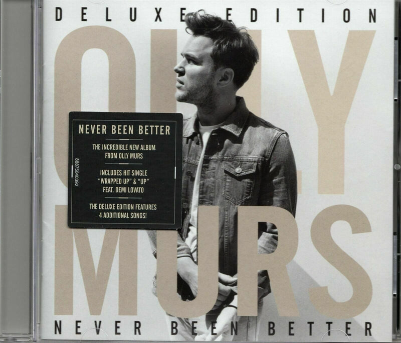 Olly Murs Never Been Better (2014 CD) Deluxe Edition (New) Gift Idea Album