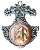 Planning Ahead with Feoh / Ken / Eoh / Peorth Runes For wealth CHARM gift idea