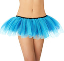Adult Women Ballet Turquoise Blue Glitter Tutu Skirt Frozen Ice Lady Fancy Dress