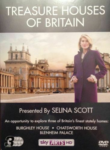 Treasure Houses Of Britain 3 DVD Gift Set Blenheim Pal Burghley House Chatsworth