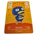 ANIMAL CROSSING AMIIBO SERIES 3 DERWIN 298 Wii U Switch 3DS GIFT IDEA CARD NEW