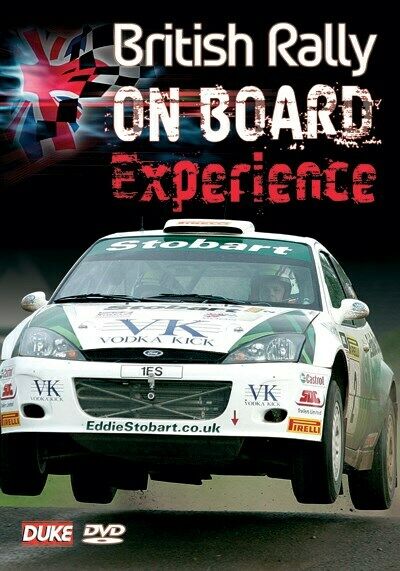 British Rally Championship On-Board Experience DVD Gift Idea New