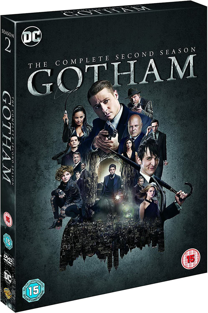 DC:  GOTHAM - COMPLETE SEASON 2 (DVD) NEW TV SHOW GIFT IDEA SERIES 2