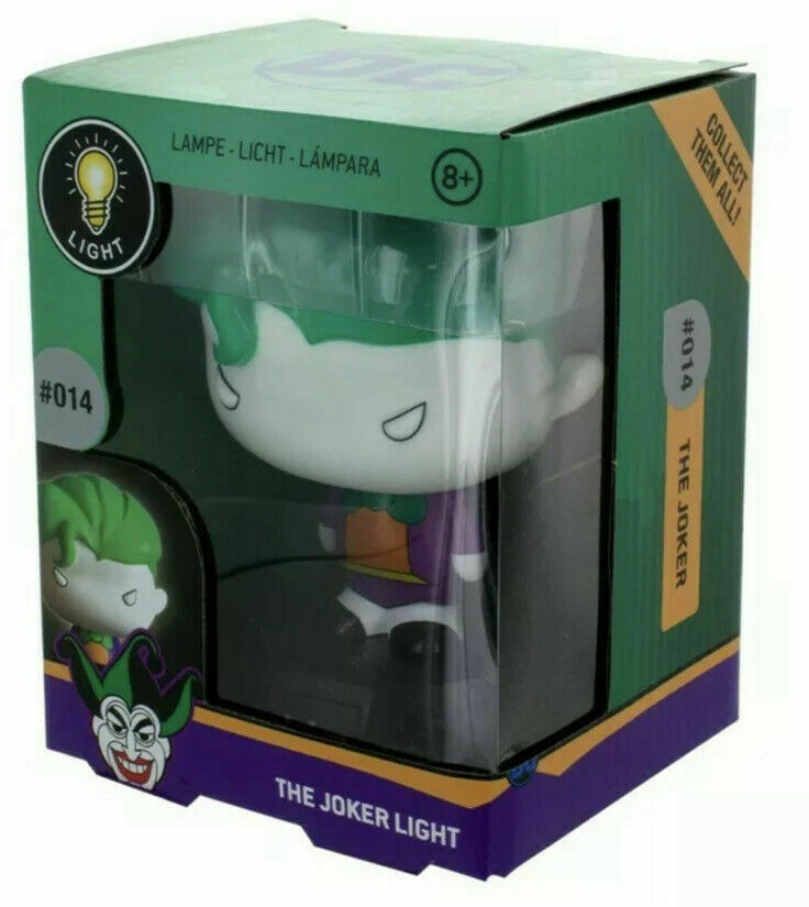 DC Comics The Joker Light  3D Character Mini Collectible NIGHTLIGHT GIFT IDEA