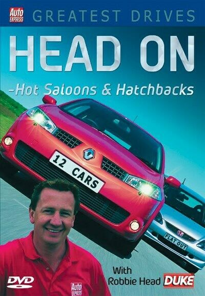 Head On Hot Saloons and Hatchbacks DVD Gift Idea NEW Impreza Clio BMW Lancer Evo