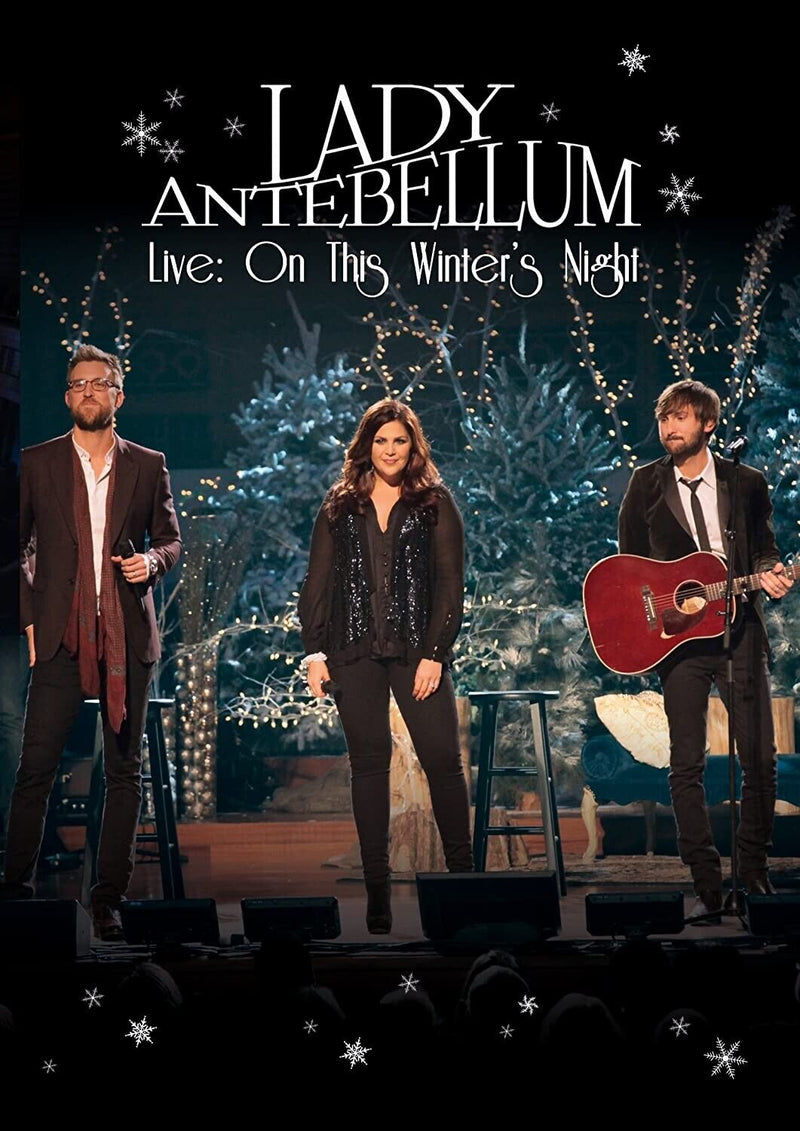 Lady Antebellum  Live On this Winter`s Night - DVD CHRISTMAS NEW GIFT IDEA LIVE