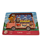 Animal Crossing New Leaf Horizon Amiibo Card CARRIE 13 Nintendo WiiU Switch 3DS