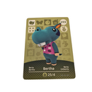 Animal Crossing Amiibo Series 1 BERTHA 093 Switch Gift Idea CARD new horizons
