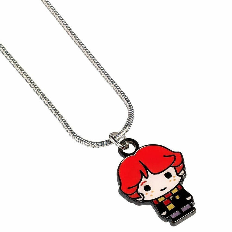 Harry Potter Ron Weasley Chibi Necklace Pendant Silver Plated Carat GIFT IDEA
