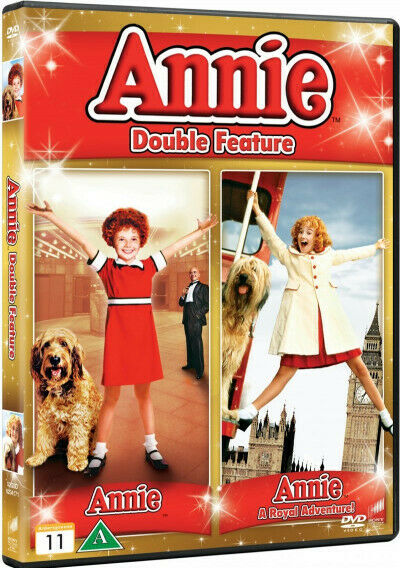 Annie Film Double Bill 1982 and Royal Adventure 1995 Both Movies Gift IDEA NEW