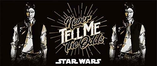 STAR WARS NEVER TELL ME THE ODDS HANS SOLO RARE MUG GIFT IDEA OFFICIAL MERCH