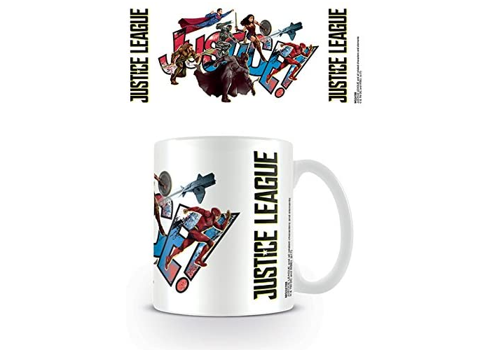 Justice League Movie - Comic Justice Mug - GIFT IDEA COLLECTABLE MERCH NEW UK
