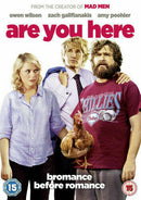 Are You Here DVD (2015) Owen Wilson, Weiner (DIR) GIFT IDEA NEW MOVIE