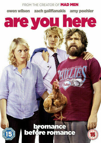 Are You Here DVD (2015) Owen Wilson, Weiner (DIR) GIFT IDEA NEW MOVIE