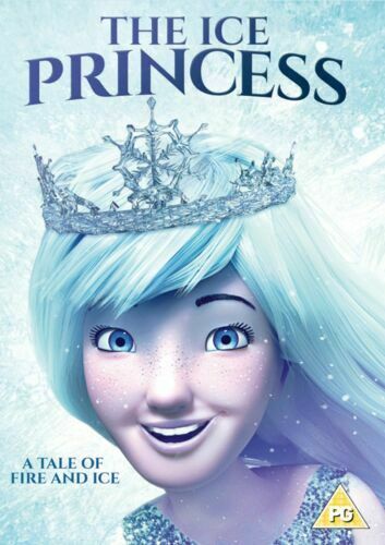 The Ice Princess [DVD] Family Kids Movie - Animation Princess Story - NEW