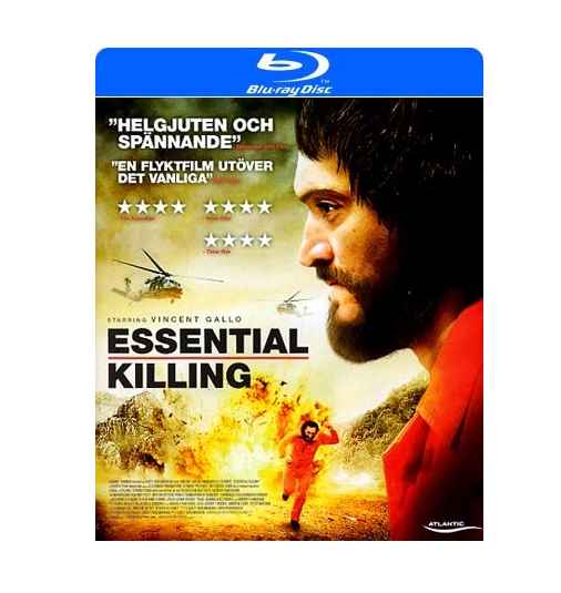 Essential Killing (Blu-ray) EU Verion Rare Stock - New Slimline Case - Movie