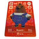 ANIMAL CROSSING AMIIBO SERIES 4 RESE 309 Wii U Switch 3DS GIFT IDEA CARD NEW