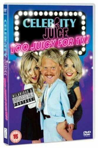 Celebrity Juice: Too Juicy for TV [DVD] Keith Lemon Gift Idea NEW