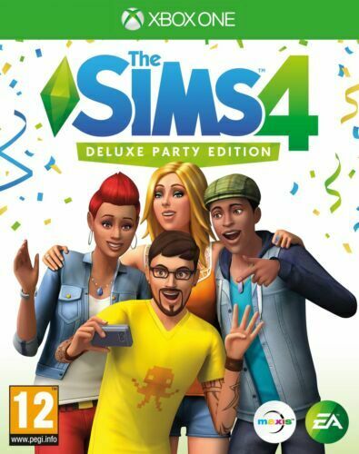 The Sims 4 Game Deluxe Party Edition Xbox One XB1 Gift Idea NEW OFFICIAL EXTRAS