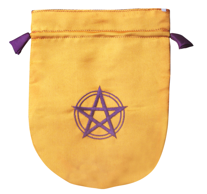Pentagram in Circle STB04 Tarot Bag Collector Drawstring Gift Idea Eastgate NEW
