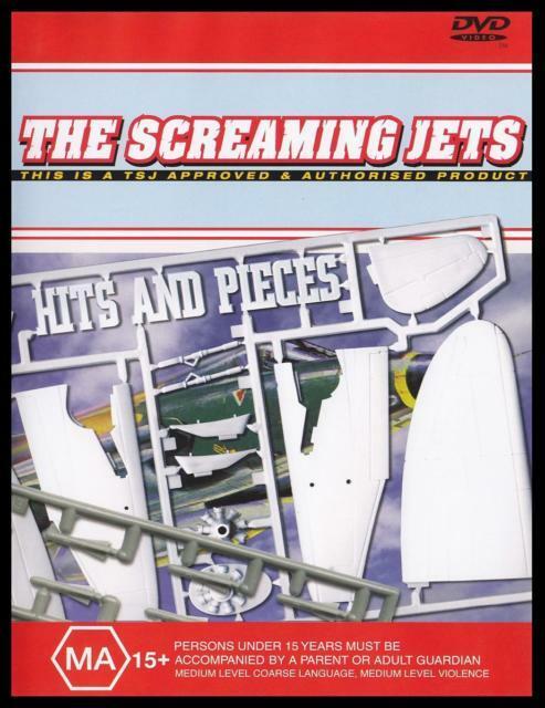 SCREAMING JETS HITS & PIECES DVD DAVE GLEESON SHIVERS BETTER SHINE ON GIFT IDEA