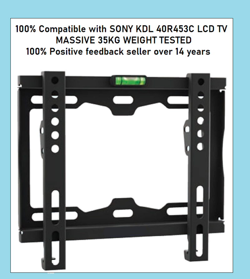 Sony KDL-40R453C 40" ULTRA SLIM TV BRACKET WALL MOUNT LCD Screen Fixing NEW