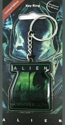 Alien Metal Keyring - 40th Anniversary Keychain Official New numbered gift idea