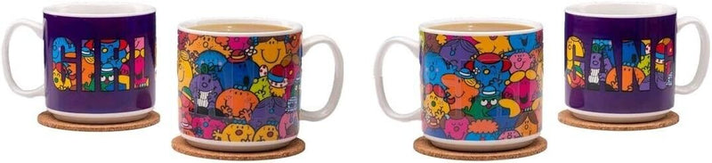 HEAT CHANGING LITTLE MISS ‘GIRL GANG’ MUG OFFICIAL SANRIO CERAMIC MUG GIFT IDEA