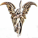 Archangel Michael Pendant With Chain Briar Angels Faeries Range Gift Angel Charm