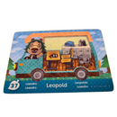 Animal Crossing New Leaf Horizon Amiibo Card LEOPOLD 37 Nintendo WiiU Switch 3DS