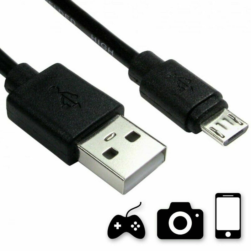 Micro USB Cable Mobile Phone Xbox One PS4 Controller Charging Cable NEW Lead