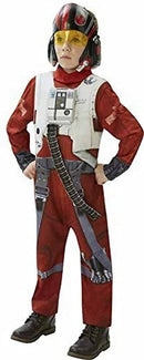 Star Wars Poe X-wing Fighter Costume Medium Age 5-6 Years Fancy Dress Gift idea