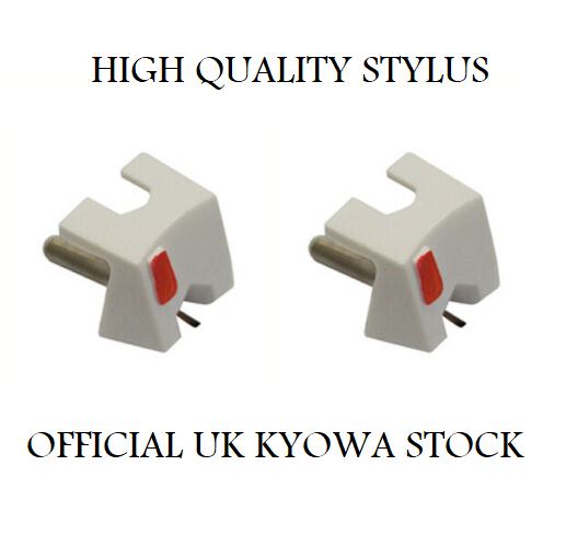 2 x DIAMOND STYLI suitable for STANTON 500 500AL 505SK 520SK by KYOWA (RM2)